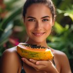 Papaya Extract: Gently dissolves dead skin cells and smooths rough texture