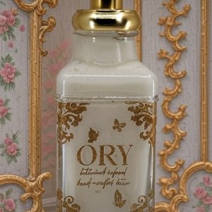 ORY Vintage Gold Botanical Glass Bottle