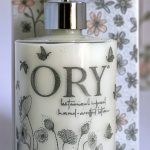 Floral Elegance Portrait Glass Bottle