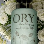 ORY Serenity Blue Botanical Glass Bottle