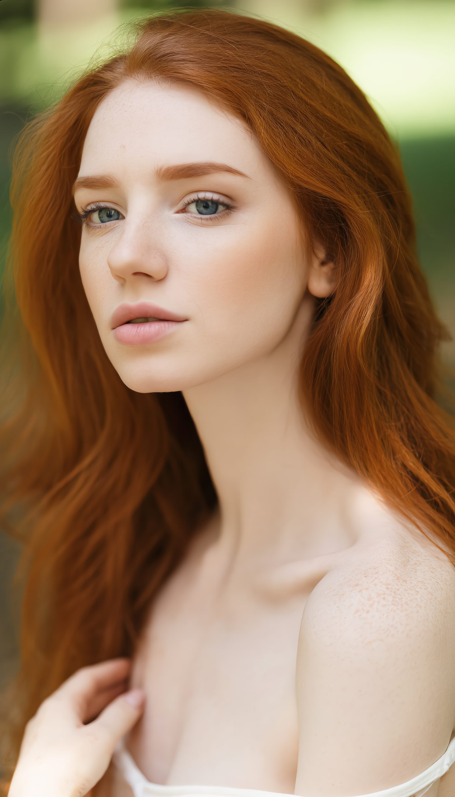 woman-sensitive-skin-1 Woman with naturally sensitive skin in soft natural light, representing ORY Skincare’s gentle and customized sensitive skincare solutions.